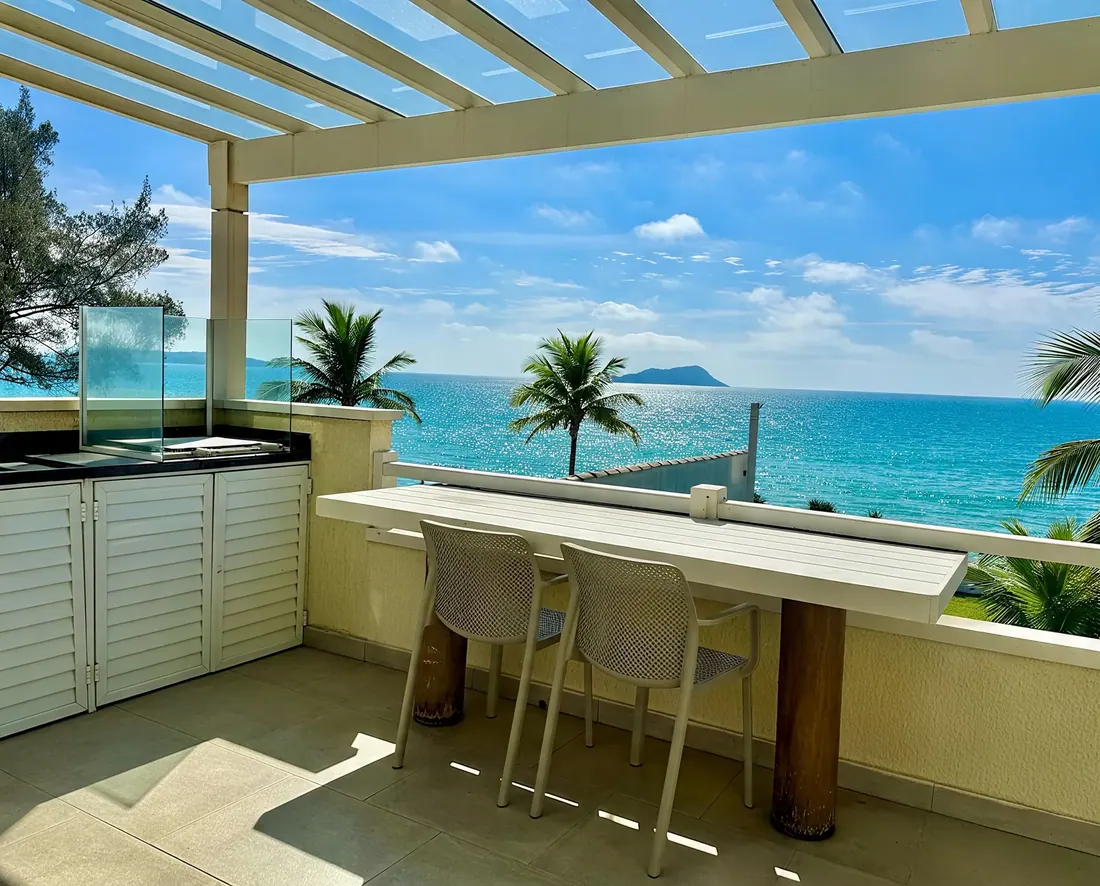 Apartamento Pé na Areia na Baía Formosa